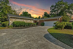 Plenty of parking in the driveway and 2 car garage. Large home - 2200 sq ft.