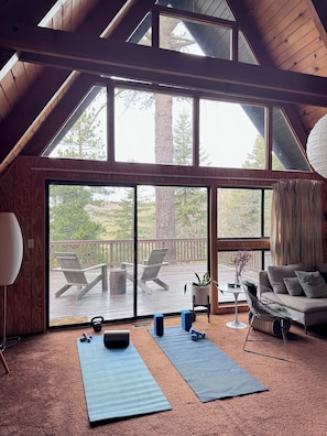 Yoga in the treetops!