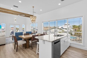 Main Floor with 360° Water Views of Gulf and Oyster Lake