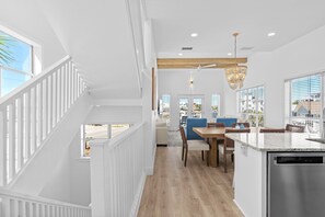 Main Floor with 360° Water Views of Gulf and Oyster Lake