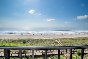 View from your Oceanfront Balcony
