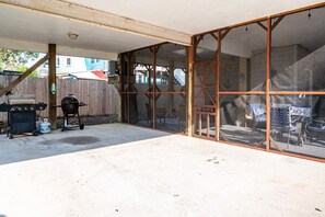 Grill and Smoker for Guest Use