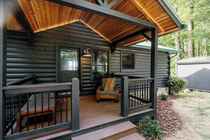 Entrance + front porch