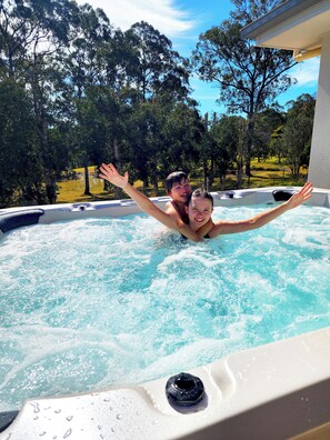 Bubbelpool utomhus