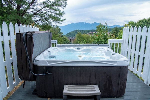 Bain à remous extérieur