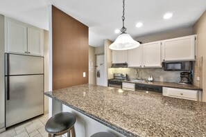 Kitchen is fully stocked, just add food and family