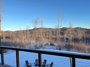 Enjoy beautiful views of the sprawling mountains.
