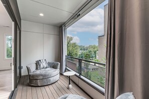 Furnished Balcony | 3-Story Townhome