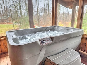 Bain à remous intérieur