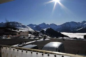 Blick von der Unterkunft