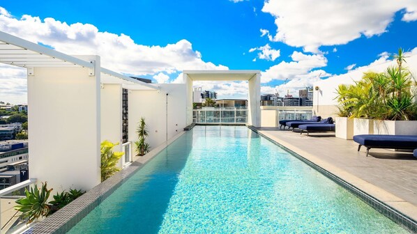 Enjoy a dip in the pool