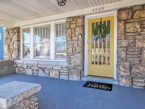Huge front porch