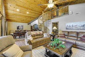Living Room | Main Level | Central A/C & Heating