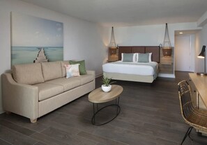 Unit with 1 King bed