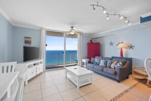 Living Area with Balcony