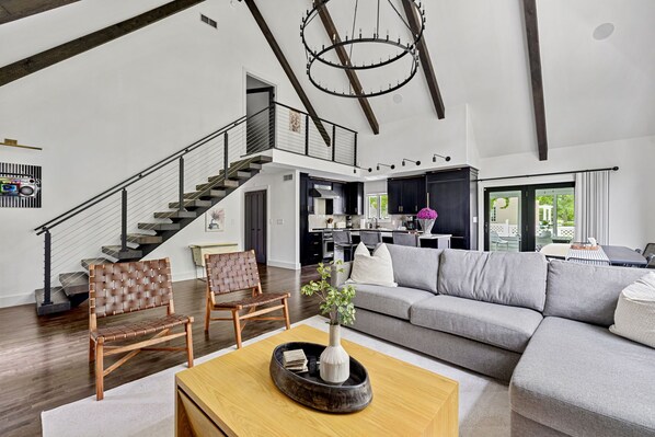 From the kitchen to the loft, this room is all about living your best life.