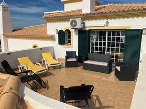 Large sun terrace