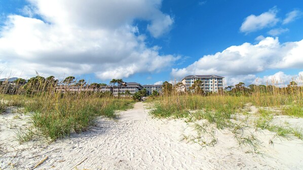 View of Ocean Dunes Complex from Beach