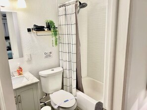 fully equipped bathroom