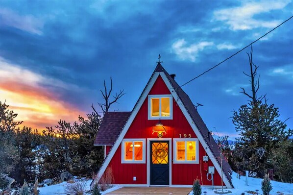 Front of A-frame