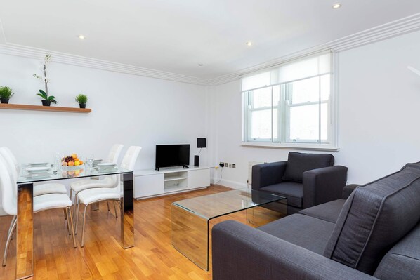 The living room