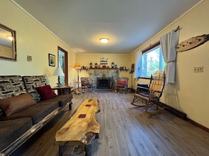 The home’s open layout and tasteful decor create a serene environment where you can truly relax and feel at home.
