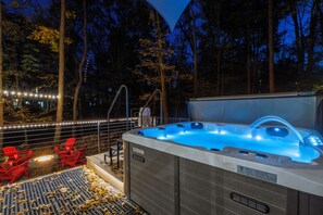 Hot tub.