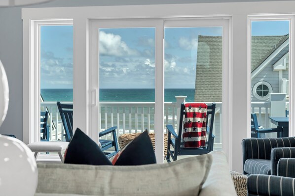 Living Room w/ Ocean View