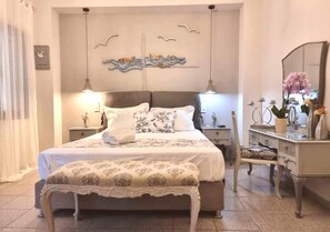 View of the sleeping area
