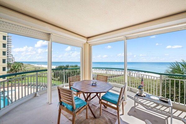 Large Private Balcony