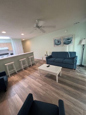 Living Room and Kitchen