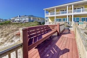 Walkway from beach