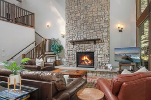 Living Room Staircase Upstairs