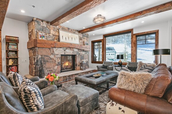 Fireplace, Indoors, Home Decor, Architecture, Building