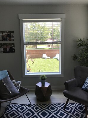 View of private front yard