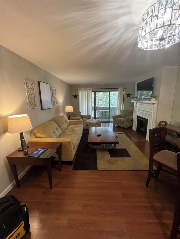 Living Room with Smart TV