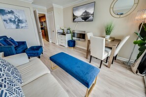 Large Living Area with Views of the Ocean, Beautifully Decorated