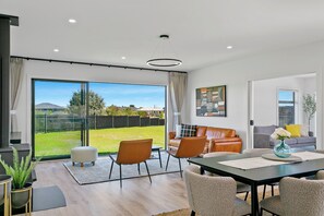 Family Room - spacious and bright with gully view