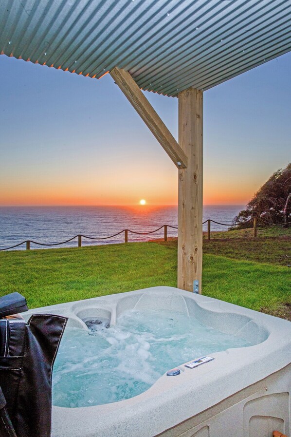 Bain à remous extérieur