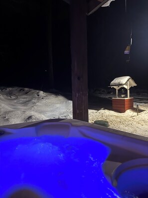 Bain à remous extérieur