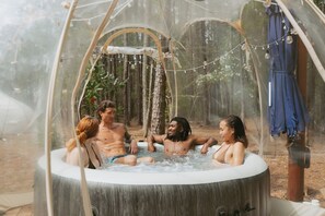 Bubbelpool utomhus