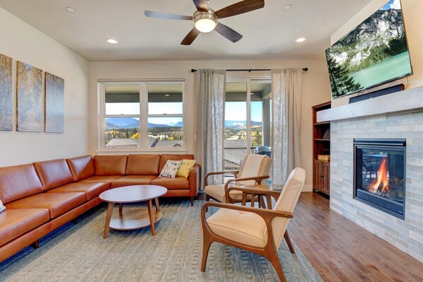 Relax in this Luxurious Living Area