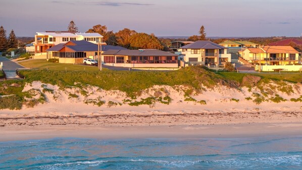 right on the Beach