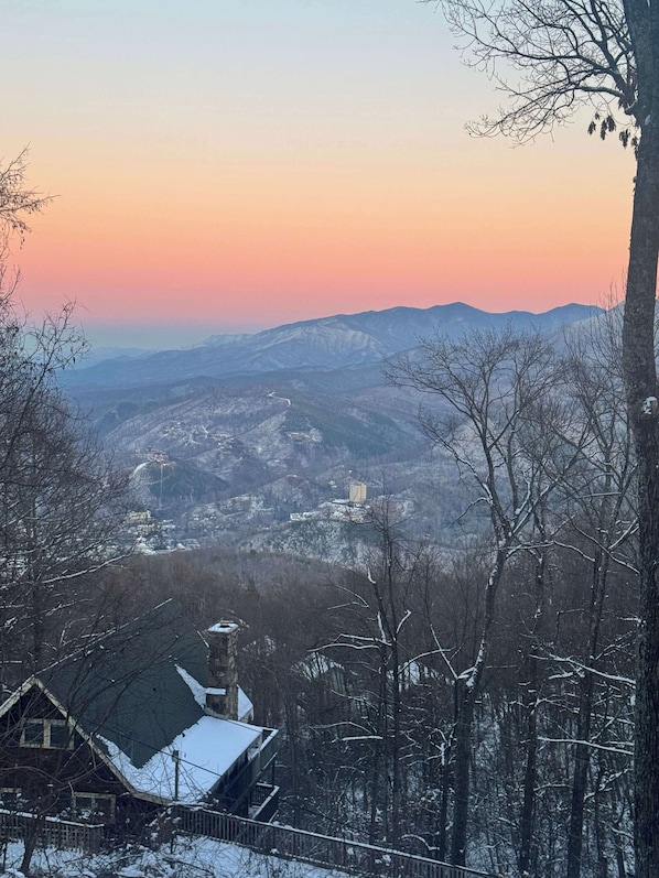 Gorgeous Sunset photo via Iphone. Sunrise is even better as our cabin faces towards the North East.