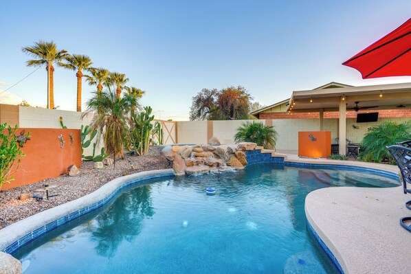 Scottsdale Vacation Rental | 3BR | 2BA | 2,074 Sq Ft | 2 Small Steps Required