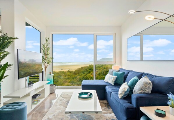 Relax, entertain, and enjoy the simplicity of our stylish living area