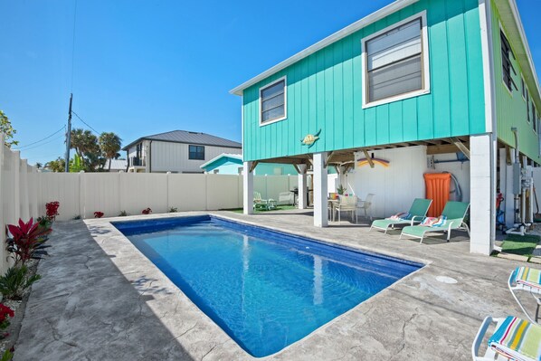 View of your Private Pool/Backyard