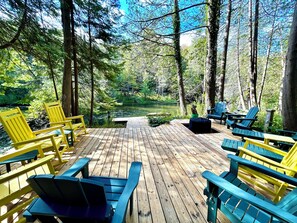 River side large decking
