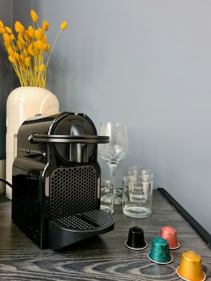 Kaffe och/eller kaffebryggare