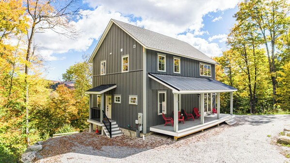 Mudroom Entrance and Front Porch